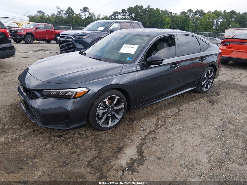 Vin: 2hgfe4f89th336196, lot: 46240868, honda civic hybrid sport/sport touring 20262