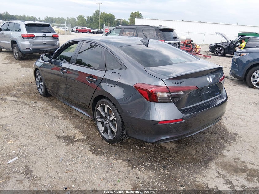 Vin: 2hgfe4f89th336196, lot: 46240868, honda civic hybrid sport/sport touring 20263