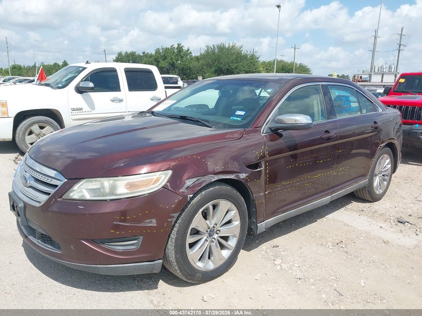 Vin: 1fahp2fw6ag134595, lot: 46240874, ford taurus limited 20102