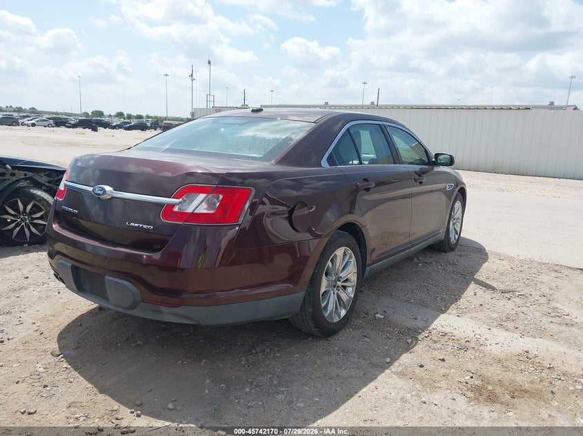 Vin: 1fahp2fw6ag134595, lot: 46240874, ford taurus limited 20104