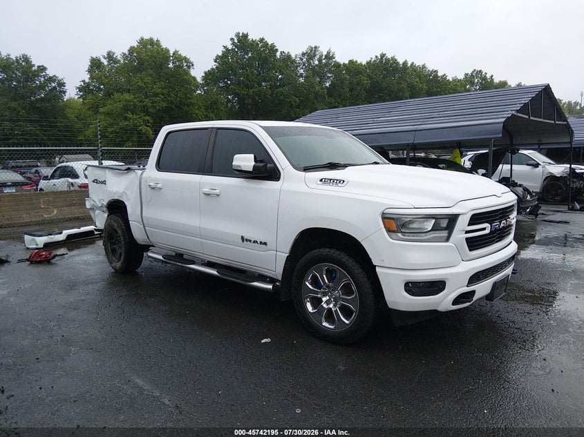 Vin: 1c6srfft2kn657849, lot: 46240899, ram 1500 big horn/lone star  4x4 5'7 box 2019 img_1