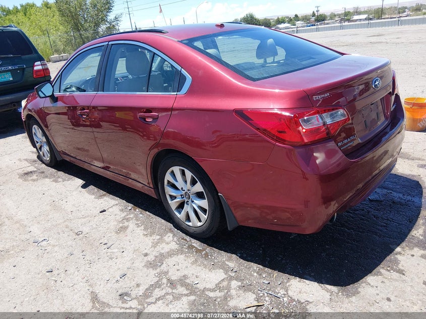 Vin: 4s3bnbc62f3004399, lot: 46240902, subaru legacy 2.5i premium 20153