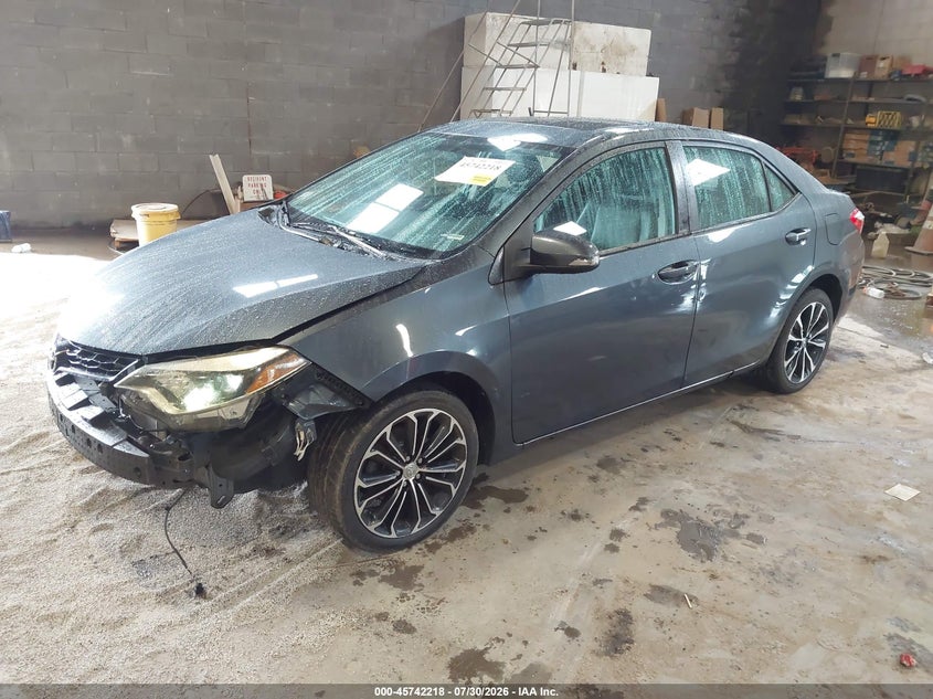 Vin: 2t1burhe0gc566211, lot: 46240922, toyota corolla s plus 20162