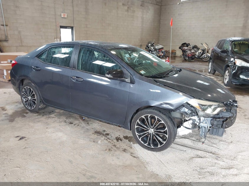 2016 TOYOTA COROLLA auction photo 1