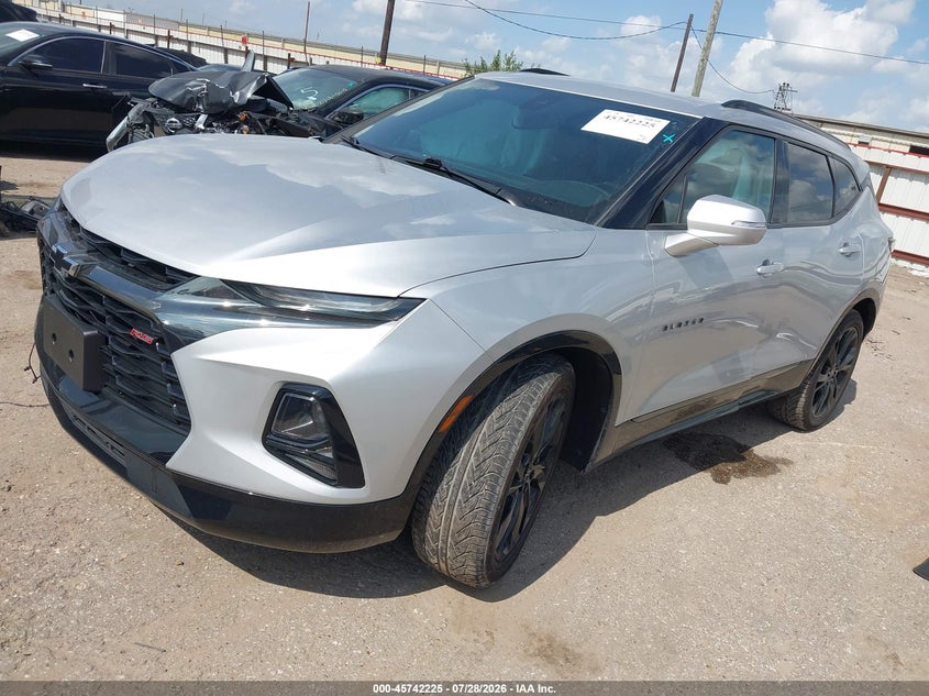 Vin: 3gnkbers6ns130067, lot: 46240929, chevrolet blazer fwd rs 20222