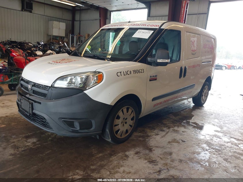 Vin: zfberfat6f6a05948, lot: 46240936, ram promaster city tradesman 20152