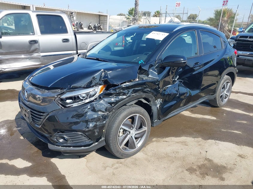 Vin: 3czru5h53nm744134, lot: 46240948, honda hr-v 2wd ex 20222