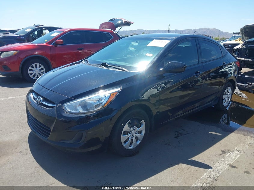 Vin: kmhct4ae8fu926777, lot: 46240963, hyundai accent gls 20152