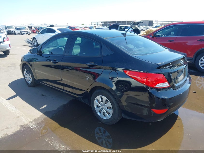 Vin: kmhct4ae8fu926777, lot: 46240963, hyundai accent gls 20153