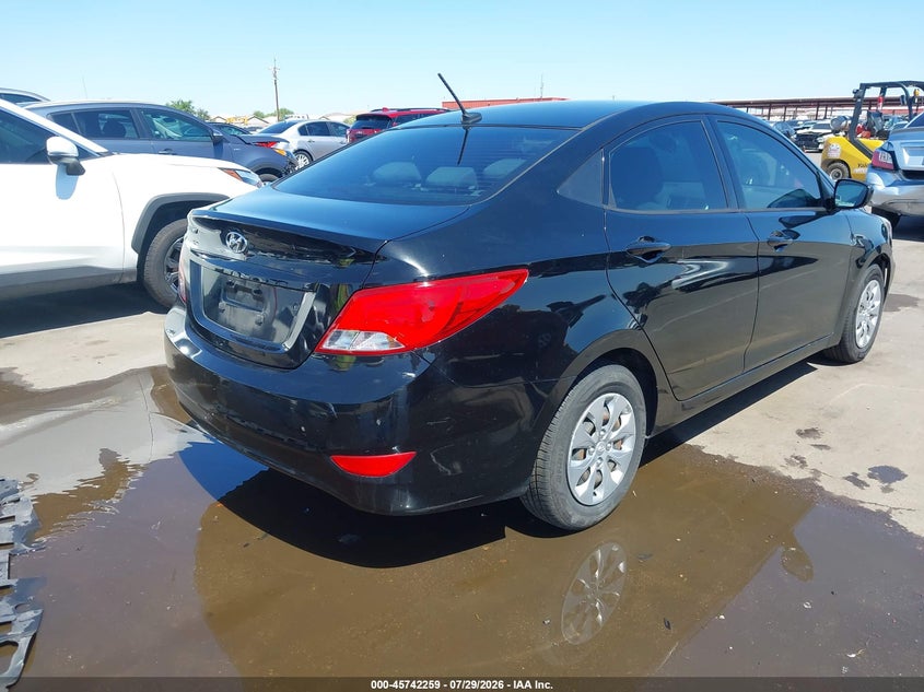 Vin: kmhct4ae8fu926777, lot: 46240963, hyundai accent gls 20154