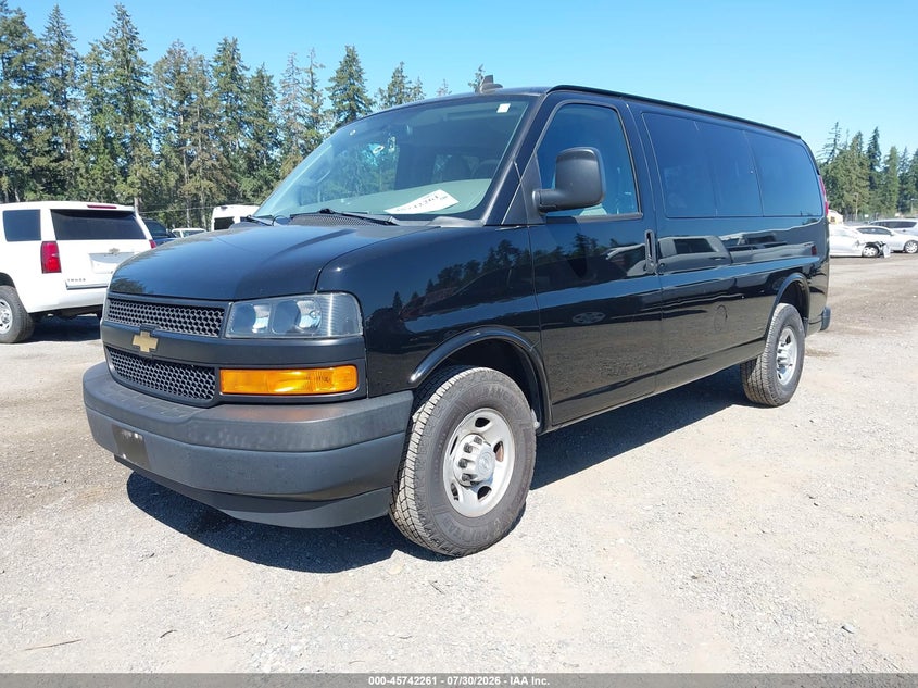 2018 Chevrolet Express, Звичайний знос, IAAI, VIN 1GAWGEFG4J1289105 — фото 2