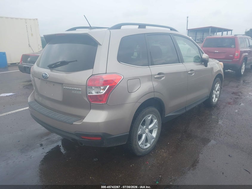 Vin: jf2sjapc0eh548439, lot: 46240971, subaru forester 2.5i touring 20144