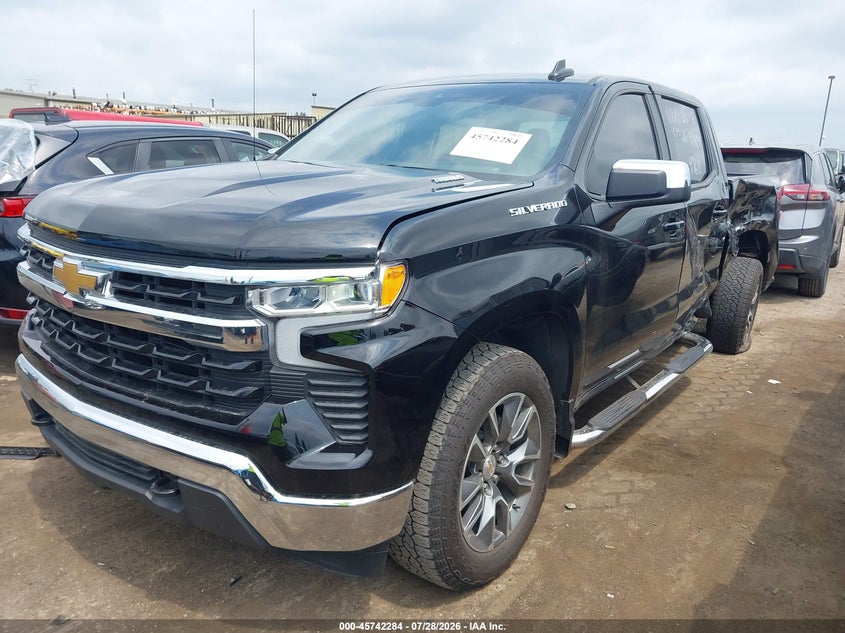 Vin: 1gcpdkek9rz374768, lot: 46240988, chevrolet silverado 1500 4wd  short bed lt with 2fl 20242