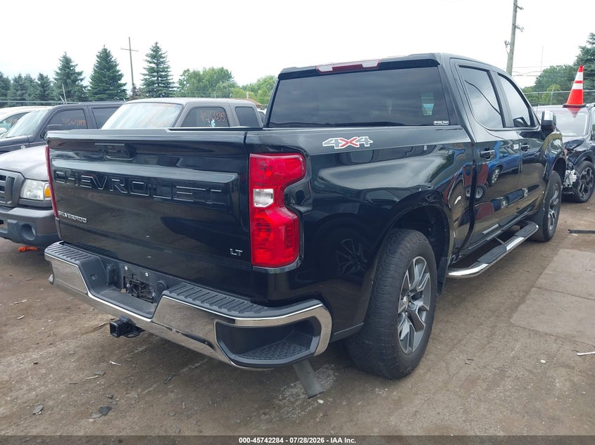 Vin: 1gcpdkek9rz374768, lot: 46240988, chevrolet silverado 1500 4wd  short bed lt with 2fl 20244