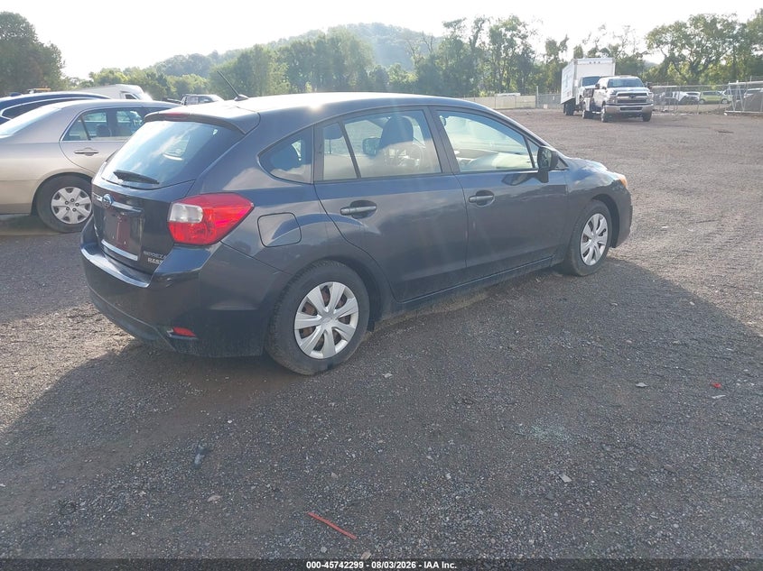 Vin: jf1gpaa6xe8299739, lot: 46241003, subaru impreza 2.0i 20144