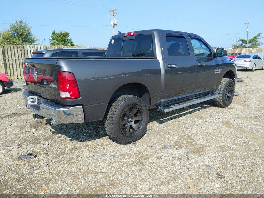 Vin: 1c6rr7lm3js338333, lot: 46241022, ram 1500 big horn  4x4 5'7 box 20184