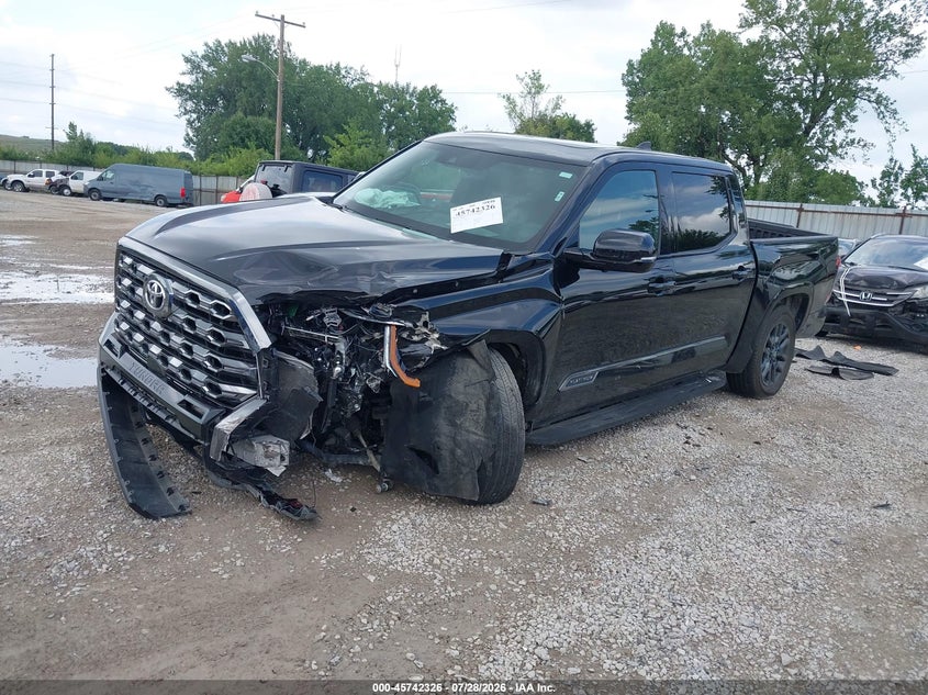 Vin: 5tfna5db3sx293219, lot: 46241029, toyota tundra platinum 20252