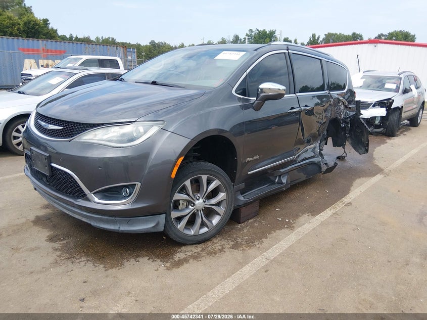 Vin: 2c4rc1gg3jr338250, lot: 46241045, chrysler pacifica limited 20182
