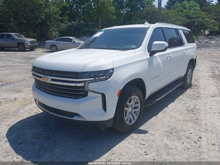 Vin: 1gnscckd1mr255699, lot: 46241059, chevrolet suburban 2wd lt 20212
