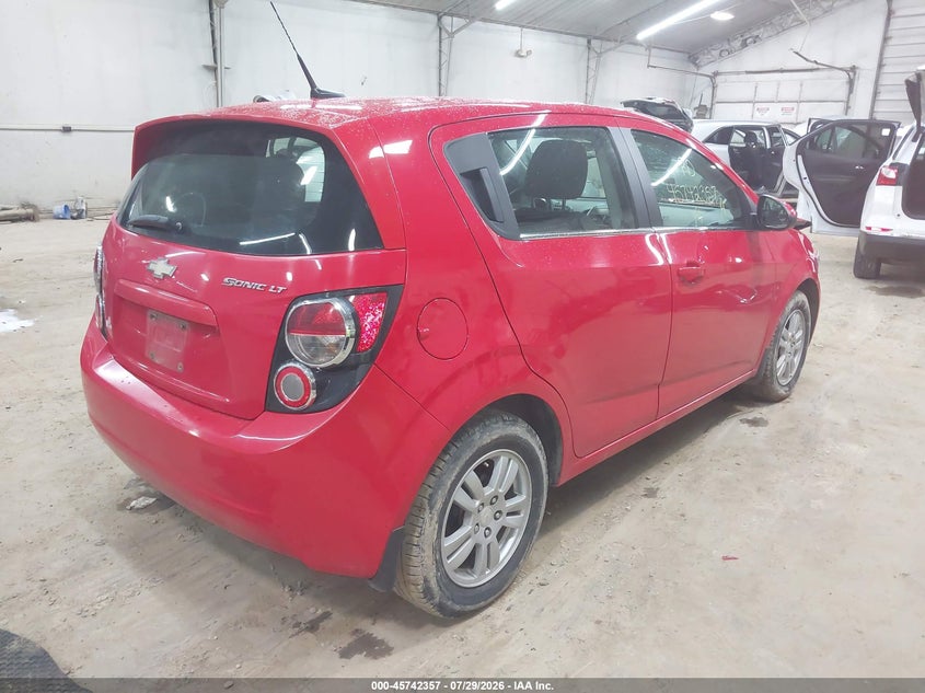 Vin: 1g1jd6sg1e4145515, lot: 46241061, chevrolet sonic lt manual 20144