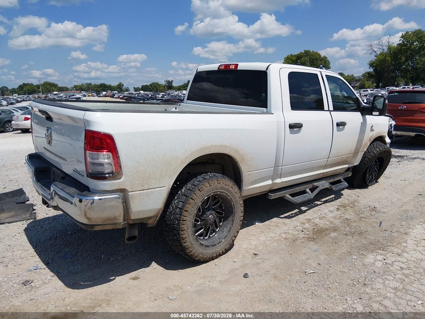 Vin: 3c6ur5cl2rg220704, lot: 46241066, ram 2500 tradesman  4x4 6'4 box 20244