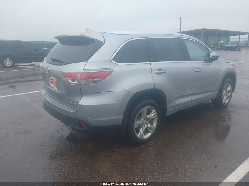 Vin: 5tddkrfh0es046932, lot: 46241068, toyota highlander limited v6 20144