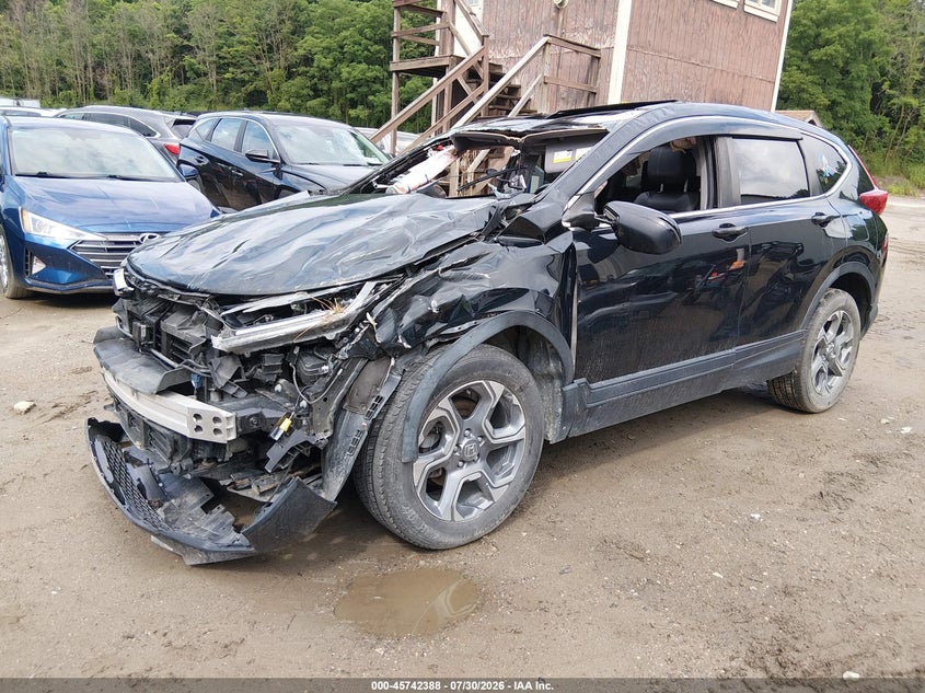 Vin: 7farw2h84je040133, lot: 46241092, honda cr-v ex-l/ex-l navi 20182
