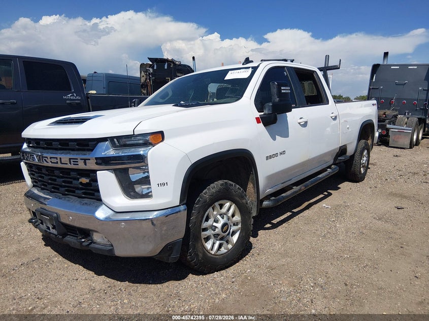 Vin: 1gc1yney2nf180384, lot: 46241099, chevrolet silverado 2500hd 4wd  long bed lt 20222