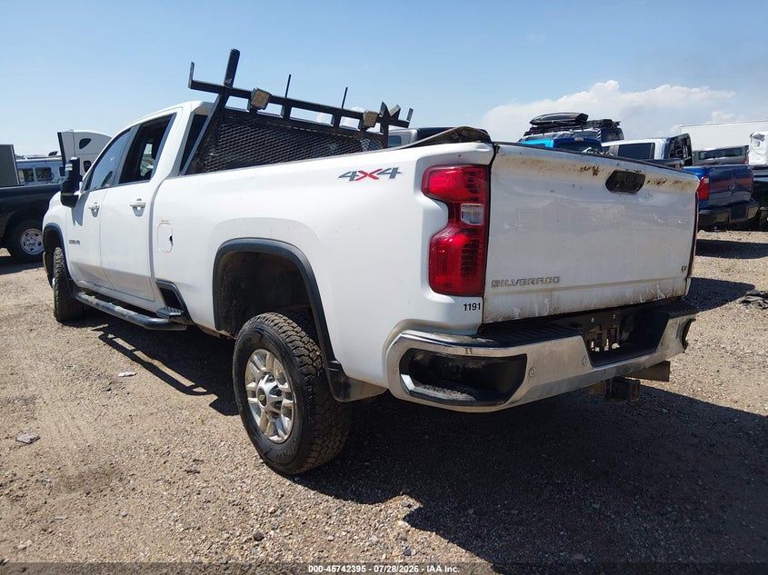 Vin: 1gc1yney2nf180384, lot: 46241099, chevrolet silverado 2500hd 4wd  long bed lt 20223