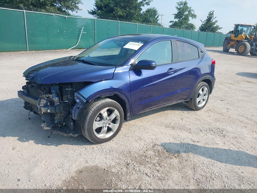 Vin: 3czru6h57gm738281, lot: 46241103, honda hr-v ex 20162