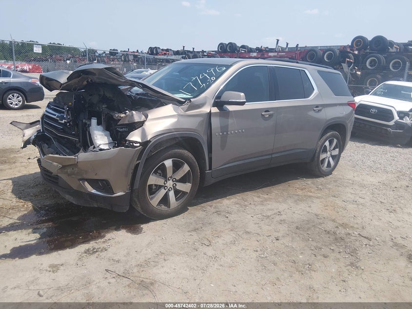 Vin: 1gnerhkw5kj177496, lot: 46241106, chevrolet traverse 3lt 20192