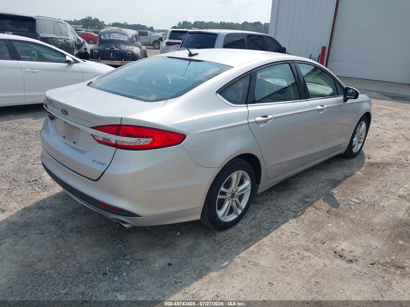 Vin: 3fa6p0uu7jr271583, lot: 46241109, ford fusion hybrid s 20184