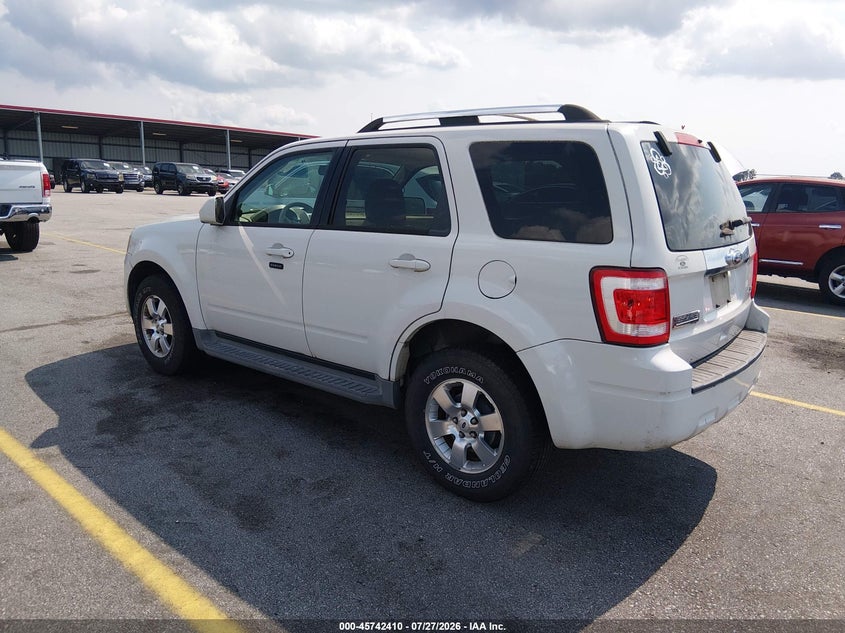 Vin: 1fmcu0eg6bkb51029, lot: 46241114, ford escape limited 20113