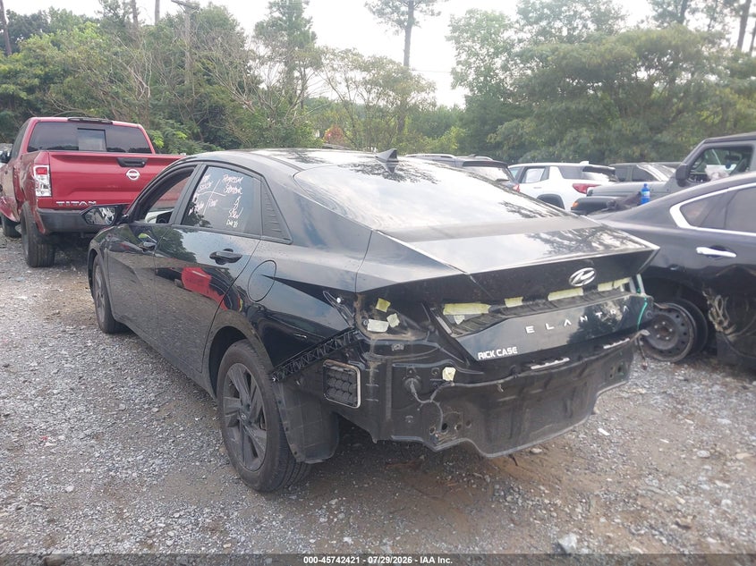 Vin: kmhls4ag0mu135869, lot: 46241125, hyundai elantra sel 20213