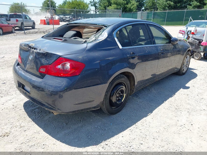 Vin: jn1dv6ar1cm860427, lot: 46241129, infiniti g25x 20124