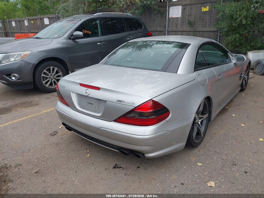 2003 MERCEDES-BENZ SL 55 AMG auction photo 4