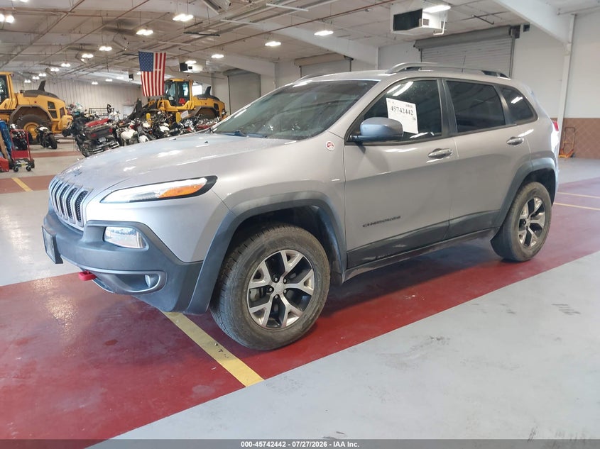 2018 Jeep Cherokee, Normal Wear & Tear, IAAI, VIN 1C4PJMBX3JD559257 — photo 2