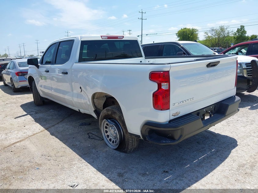 Vin: 3gcpaaek0sg354983, lot: 46241149, chevrolet silverado 1500 2wd  standard bed wt 20253