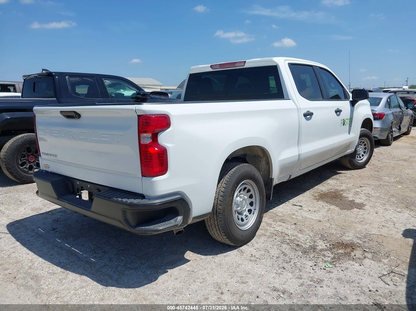 Vin: 3gcpaaek0sg354983, lot: 46241149, chevrolet silverado 1500 2wd  standard bed wt 20254