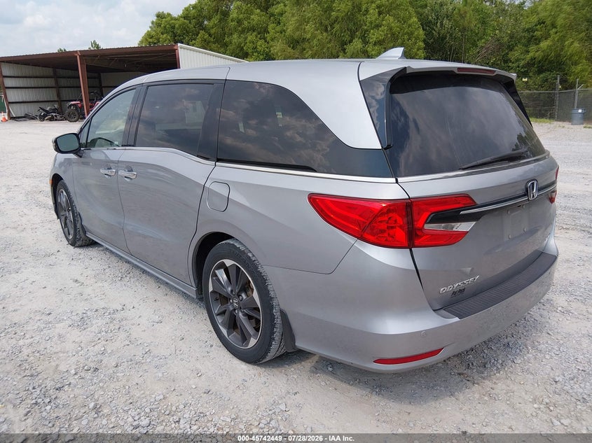 Vin: 5fnrl6h93nb066376, lot: 46241153, honda odyssey elite 20223