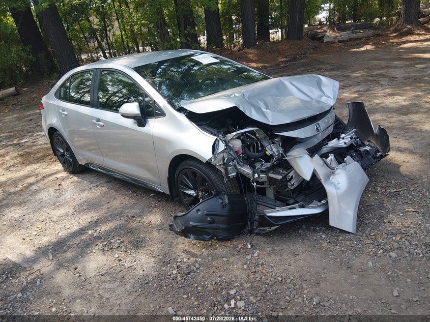 Vin: jtdbcmfe5pj005595, lot: 46241154, toyota corolla hybrid se 2023 img_1
