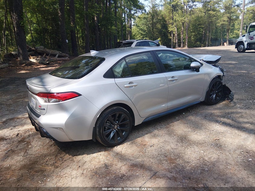 Vin: jtdbcmfe5pj005595, lot: 46241154, toyota corolla hybrid se 20234