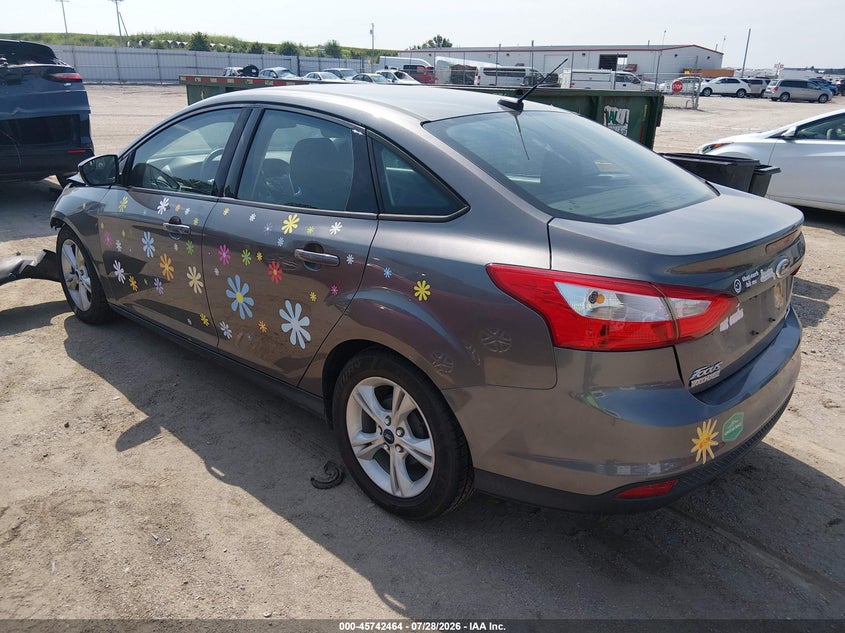 Vin: 1fadp3f20el459855, lot: 46241168, ford focus se 20143