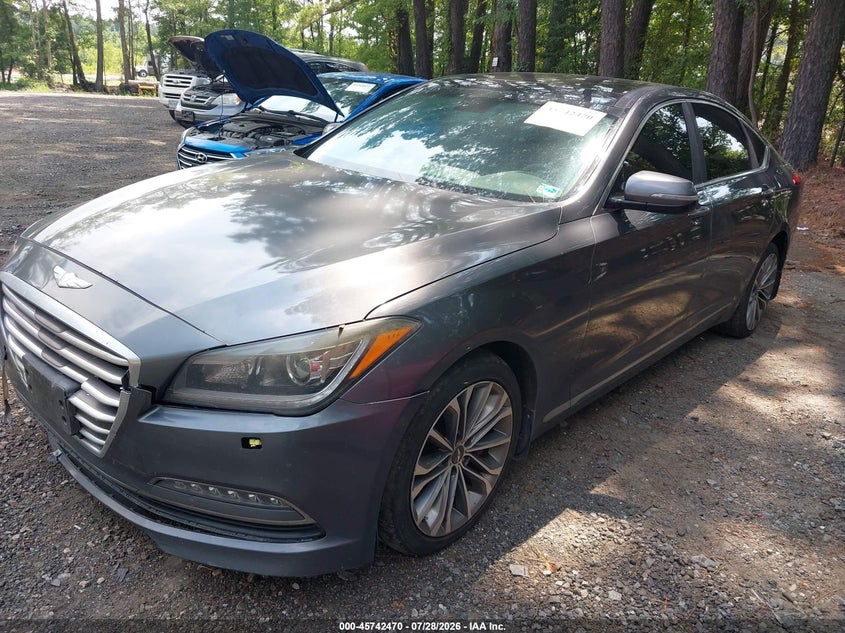 Vin: kmhgn4je4gu110100, lot: 46241174, hyundai genesis 3.8 20162