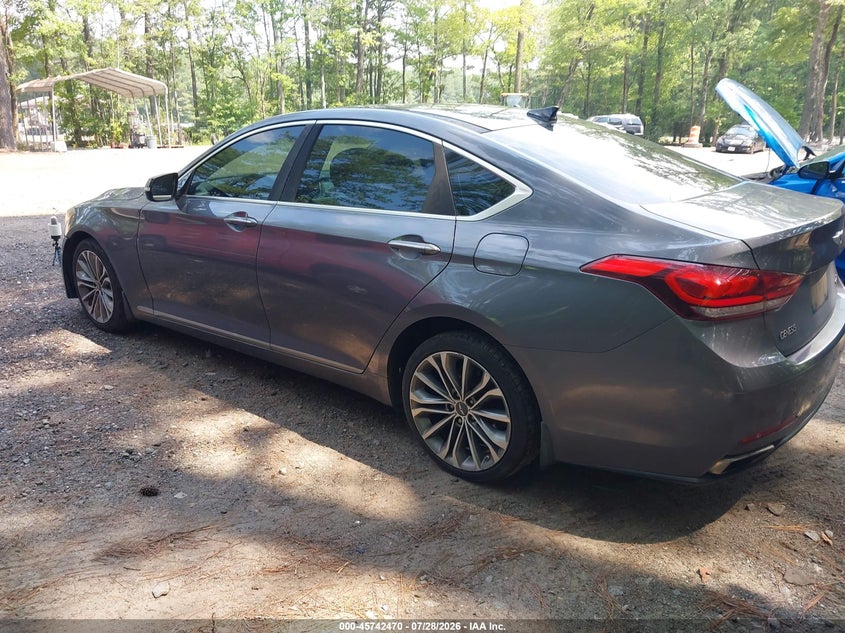 Vin: kmhgn4je4gu110100, lot: 46241174, hyundai genesis 3.8 20163