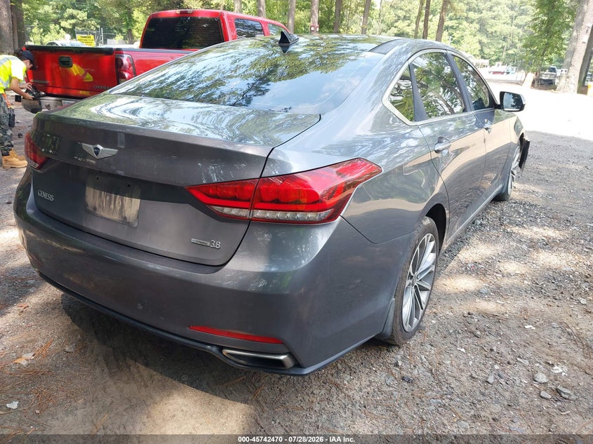 Vin: kmhgn4je4gu110100, lot: 46241174, hyundai genesis 3.8 20164