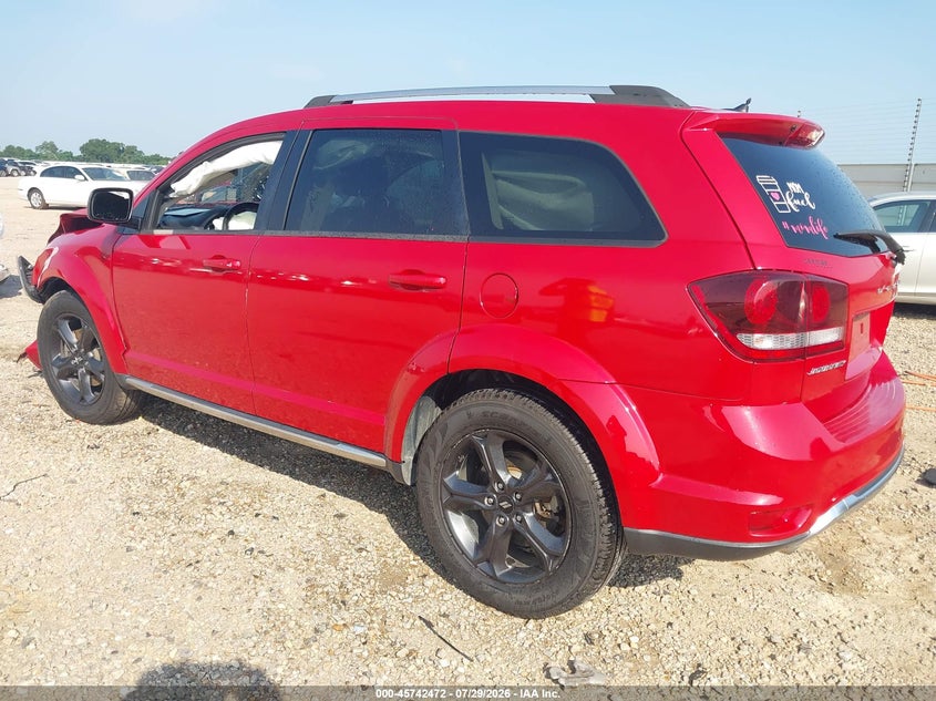 Vin: 3c4pdcgg0jt378282, lot: 46241176, dodge journey crossroad 20183