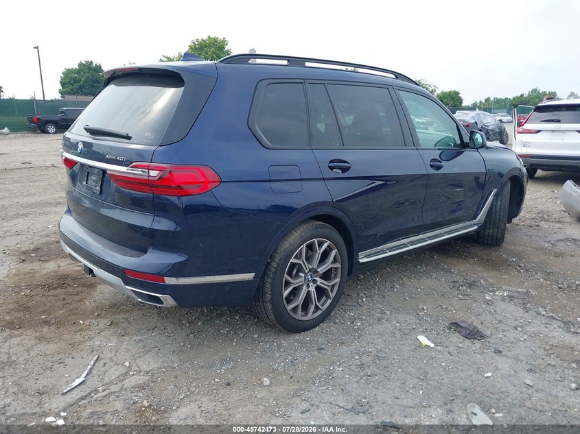 Vin: 5uxcw2c08m9g12615, lot: 46241177, bmw x7 xdrive40i 20214