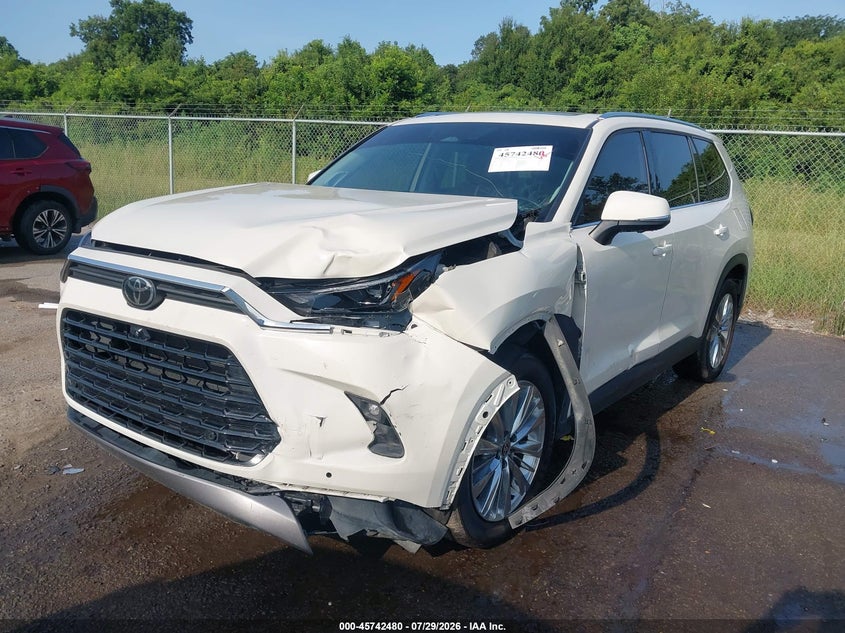 Vin: 5tdaaab50rs031601, lot: 46241184, toyota grand highlander platinum 20242