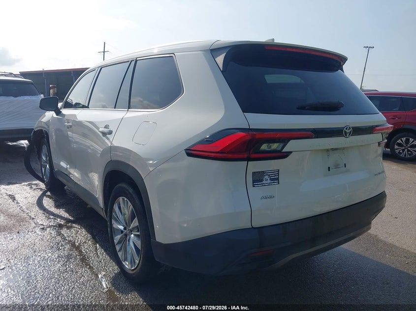 Vin: 5tdaaab50rs031601, lot: 46241184, toyota grand highlander platinum 20243